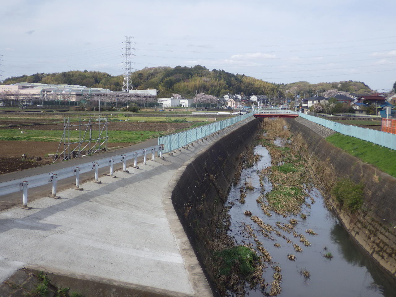 緑区恩田川大橋補修工事