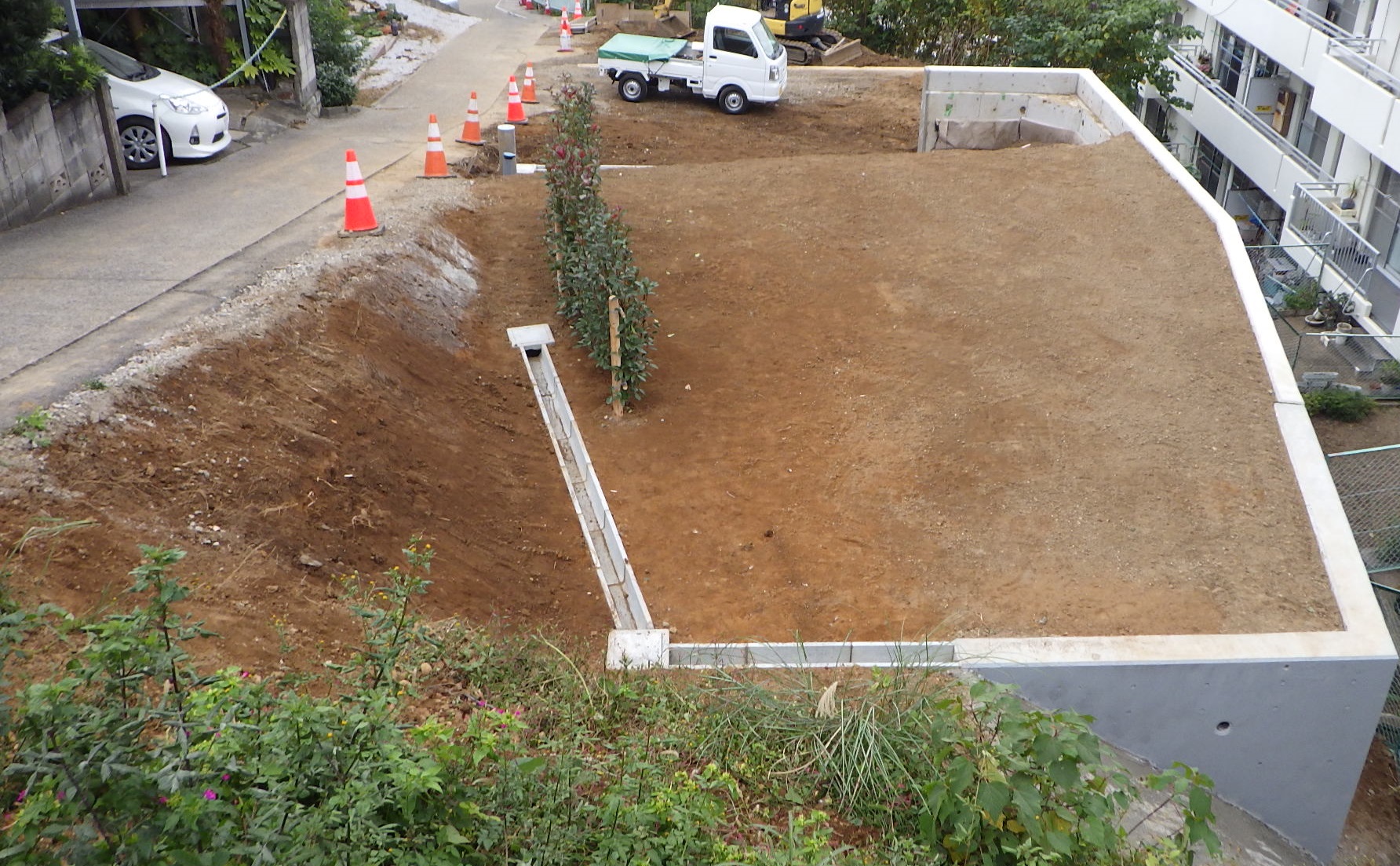 磯子区岡村 宅地造成工事