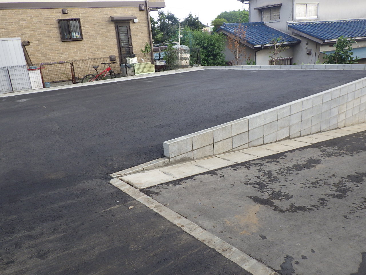 駐車場整備工事